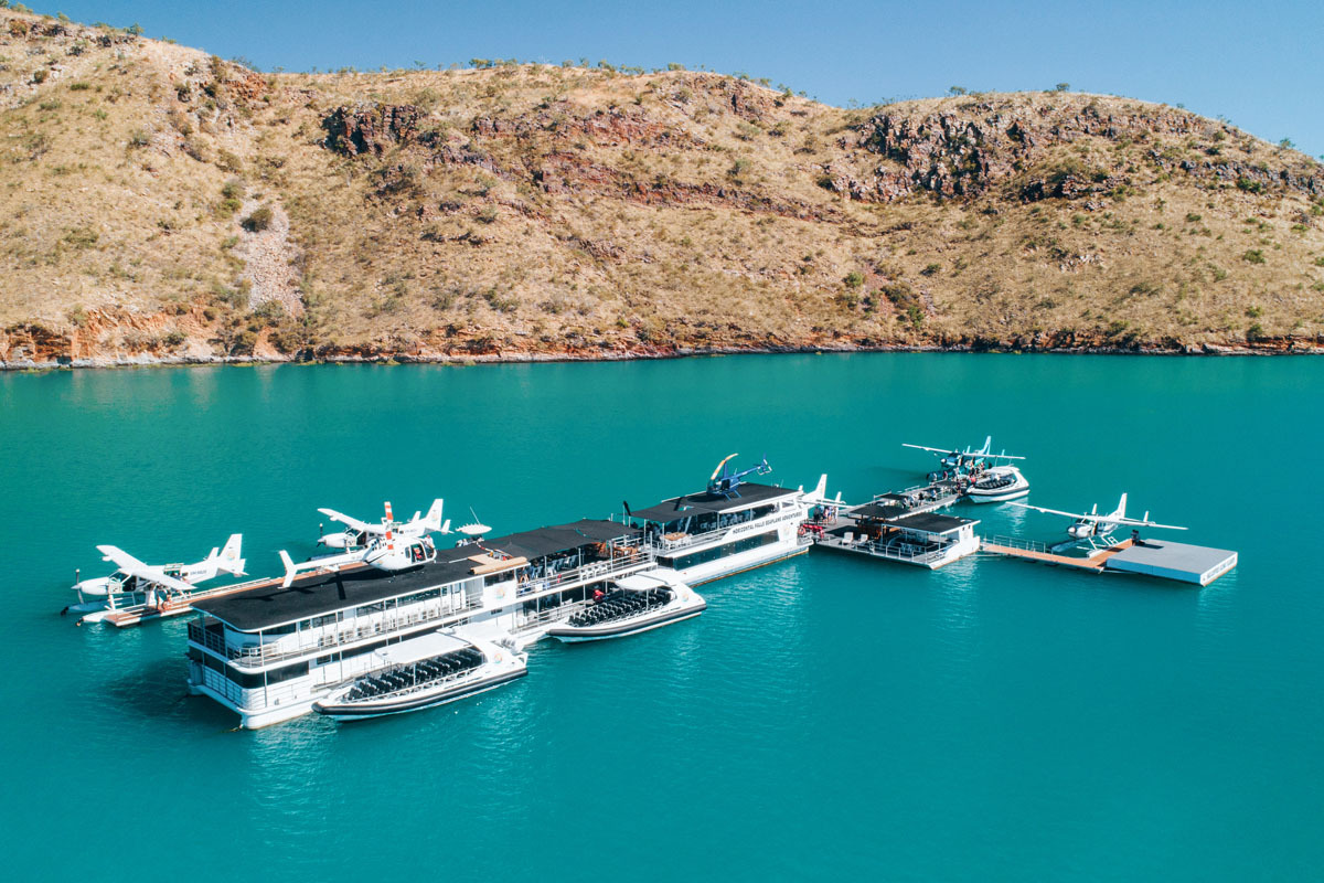 Jetwave Pearl Luxury Houseboat, Horizontal Falls