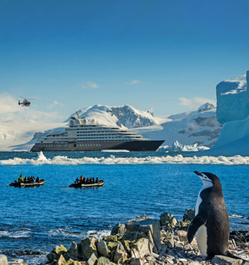 Scenic Eclipse Antarctica Detaille island