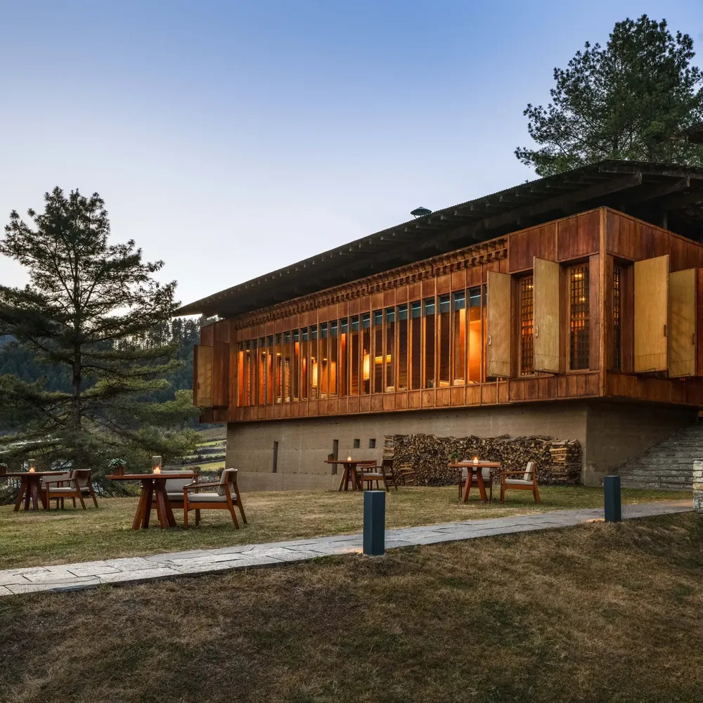 Ben Richards Amankora Bhutan 024 Gangtey lodge exterior 46697 Copy