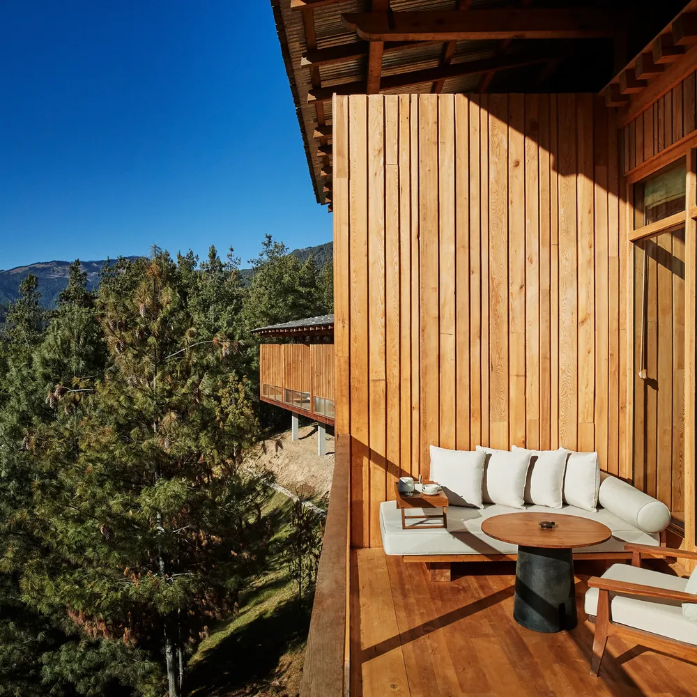 Bumthang Bhutan Suite balcony