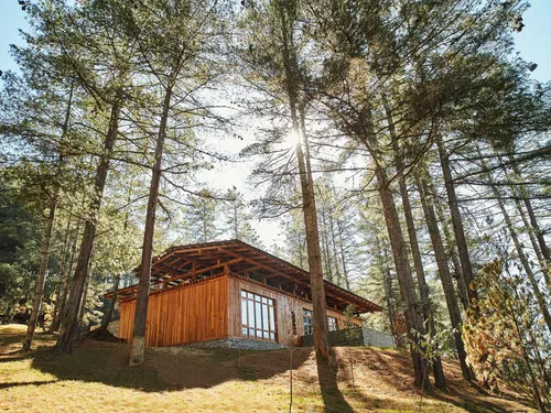 Bumthang Bhutan villa exterior