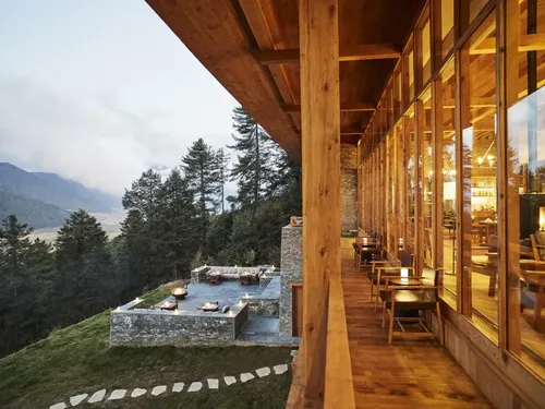 Gangtey Main Building Bridge Balcony 9063 LARGE