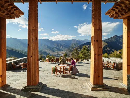 Paro Main Building Terrace Setup 3000x2001 2567b33