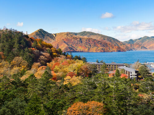 The Ritz Carlton Nikko Exterior Lake Chuzenji Autumn