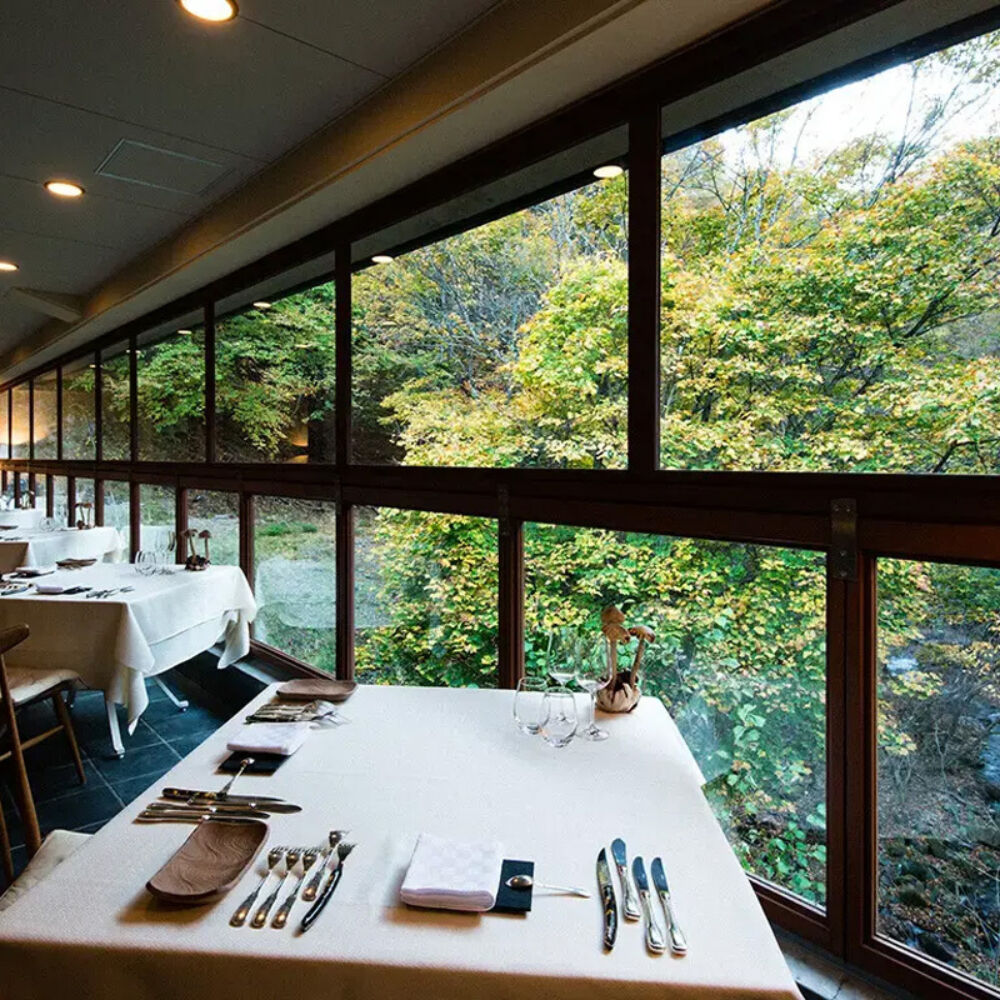 Tobira Onsen Myojinkan Dining Restaurant Kitchen View