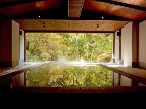 Tobira Onsen Myojinkan Spa Indoor Outdoor Hot Spring