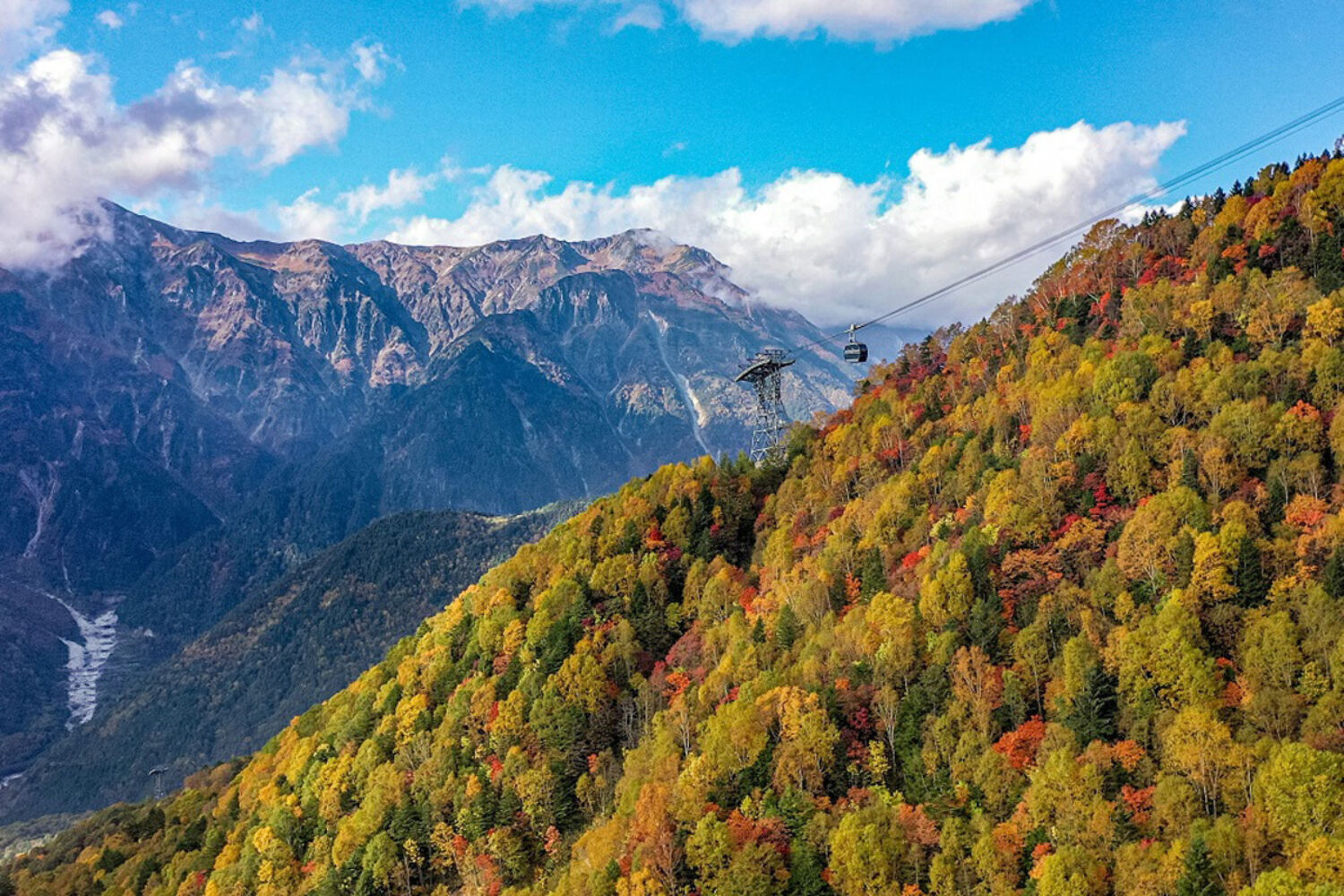 Shin Hotaka Ropeway Autumn