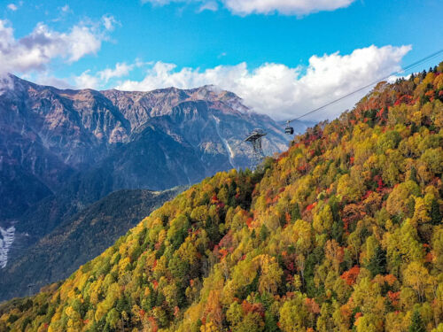 Shin Hotaka Ropeway Autumn