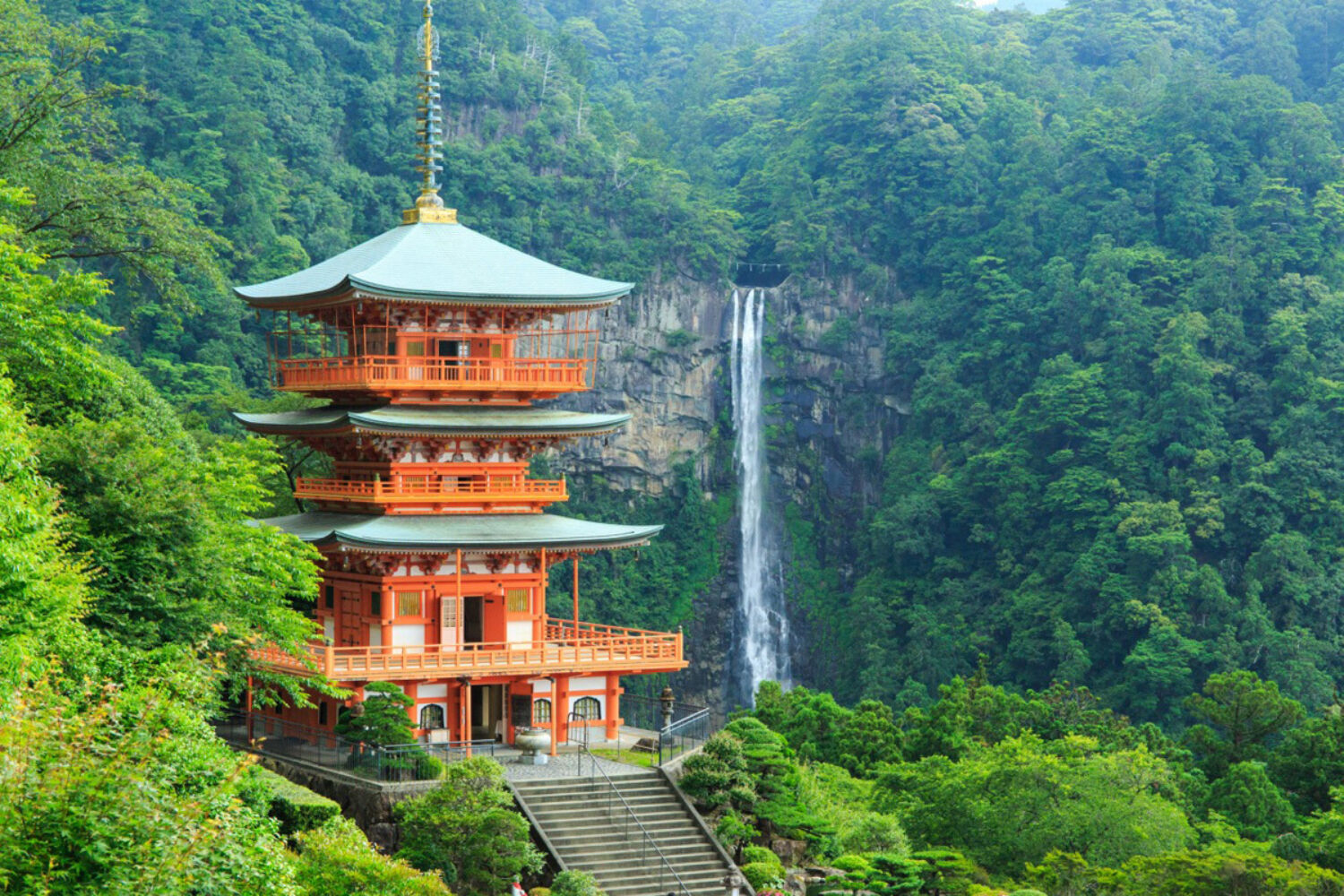 Nachi Waterfall and Temple Visit Wakayama