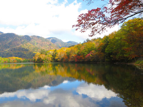 Nikko Mountain Lakes Hike Lake Kirikomi Autumn Visit Nikko