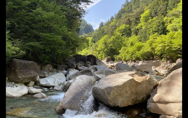 Nakasendo Trail Nagiso to Nojiri Atera River HERO