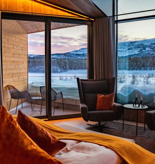 River Suite Bedroom Winter Sorrisniva 2