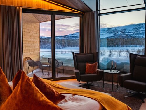 River Suite Bedroom Winter Sorrisniva 2