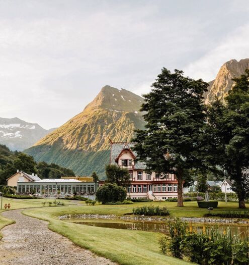 Hotell Union Øye Sommer Marøy Klouda 1