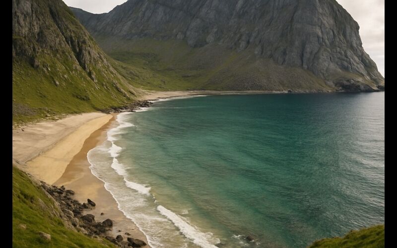 Kvalvika Beach Hike Wi L