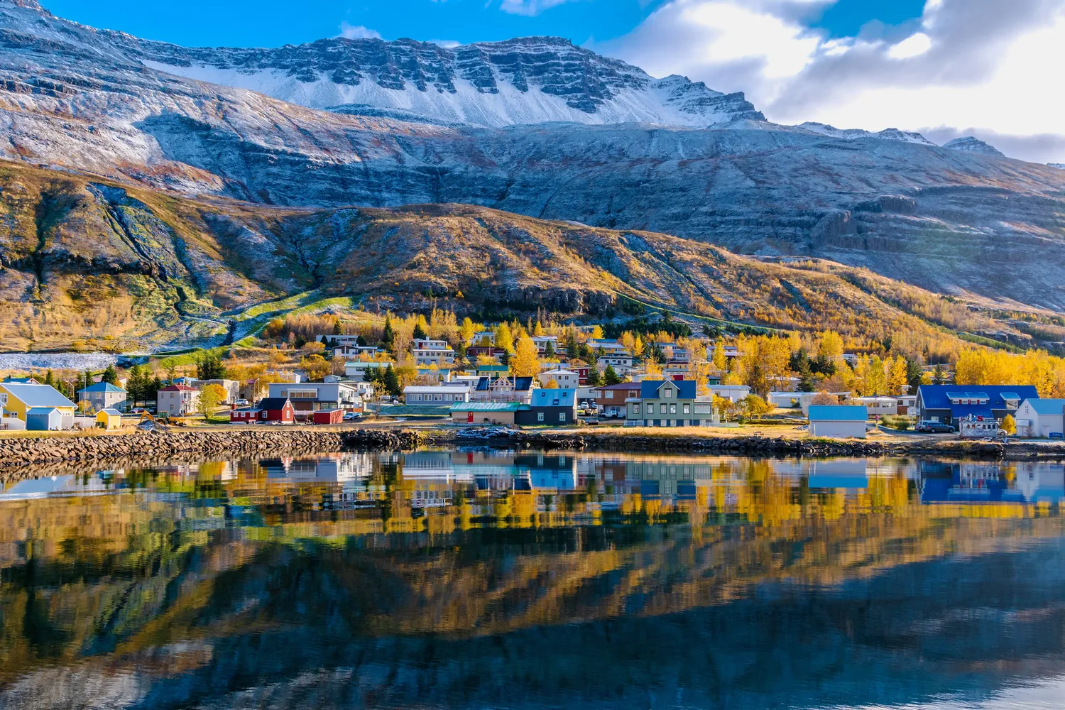 Quark Expeditions Seydisfjordur Iceland Adobe Stock 526584315