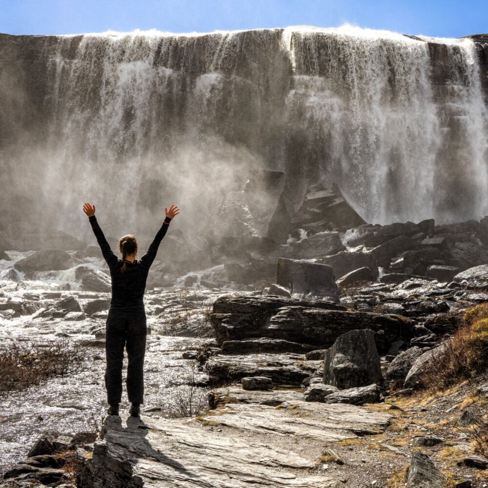 Orvossfossen Guided Hike Sorrisniva6