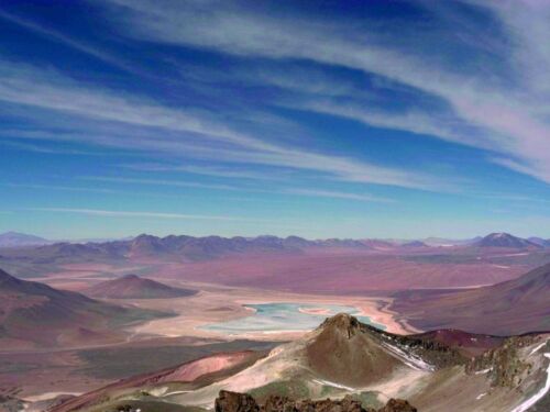 Cerro Toco Volcano Atacama Desert Tierra