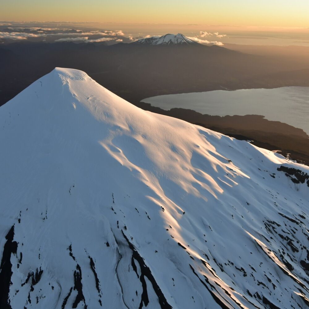 Vista Osorno Calbuco Lago Llanquihue y Oceano