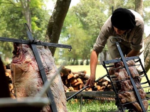 Asado Argentina cr estancia la bamba