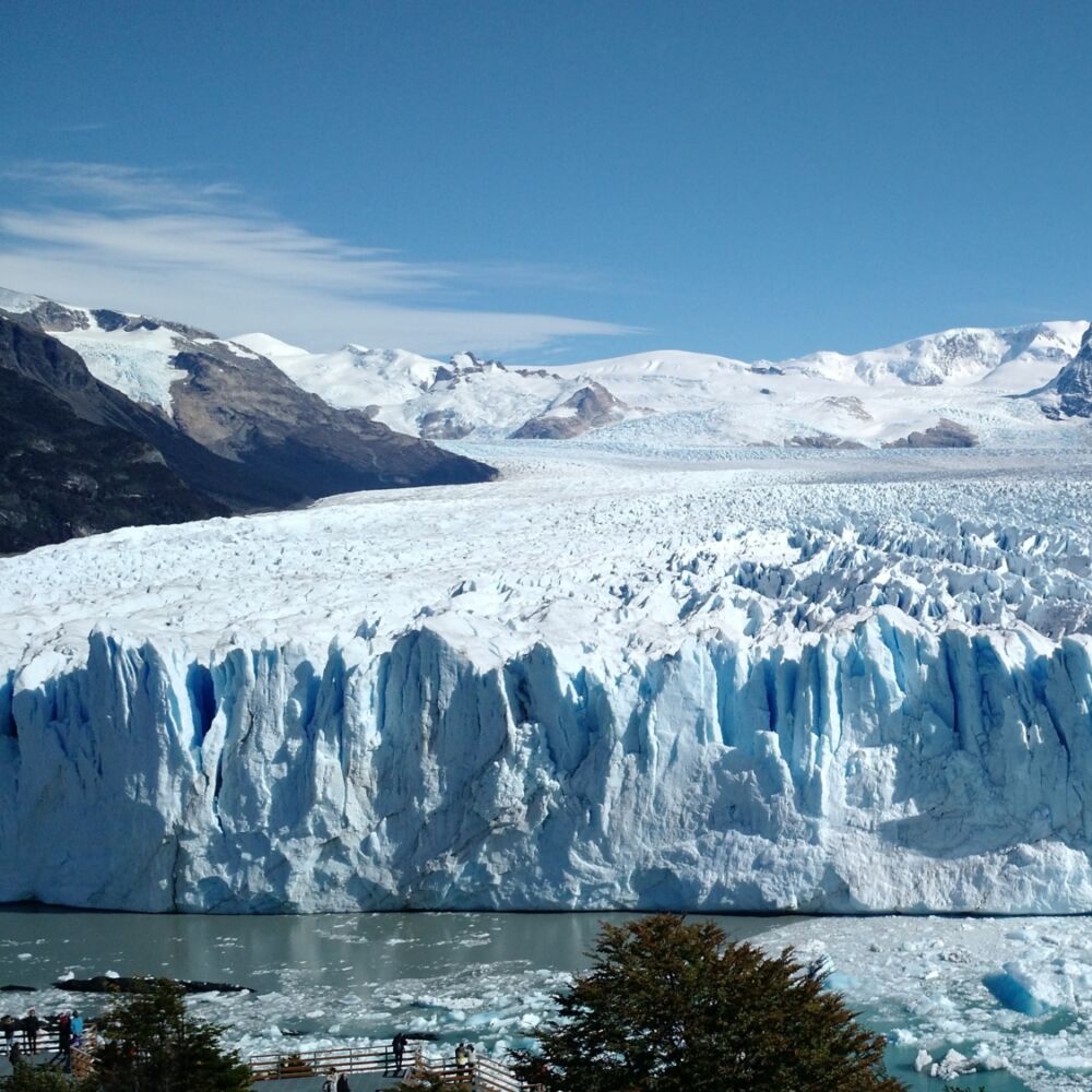 Perito Moreno footpaths balconies El Calafate