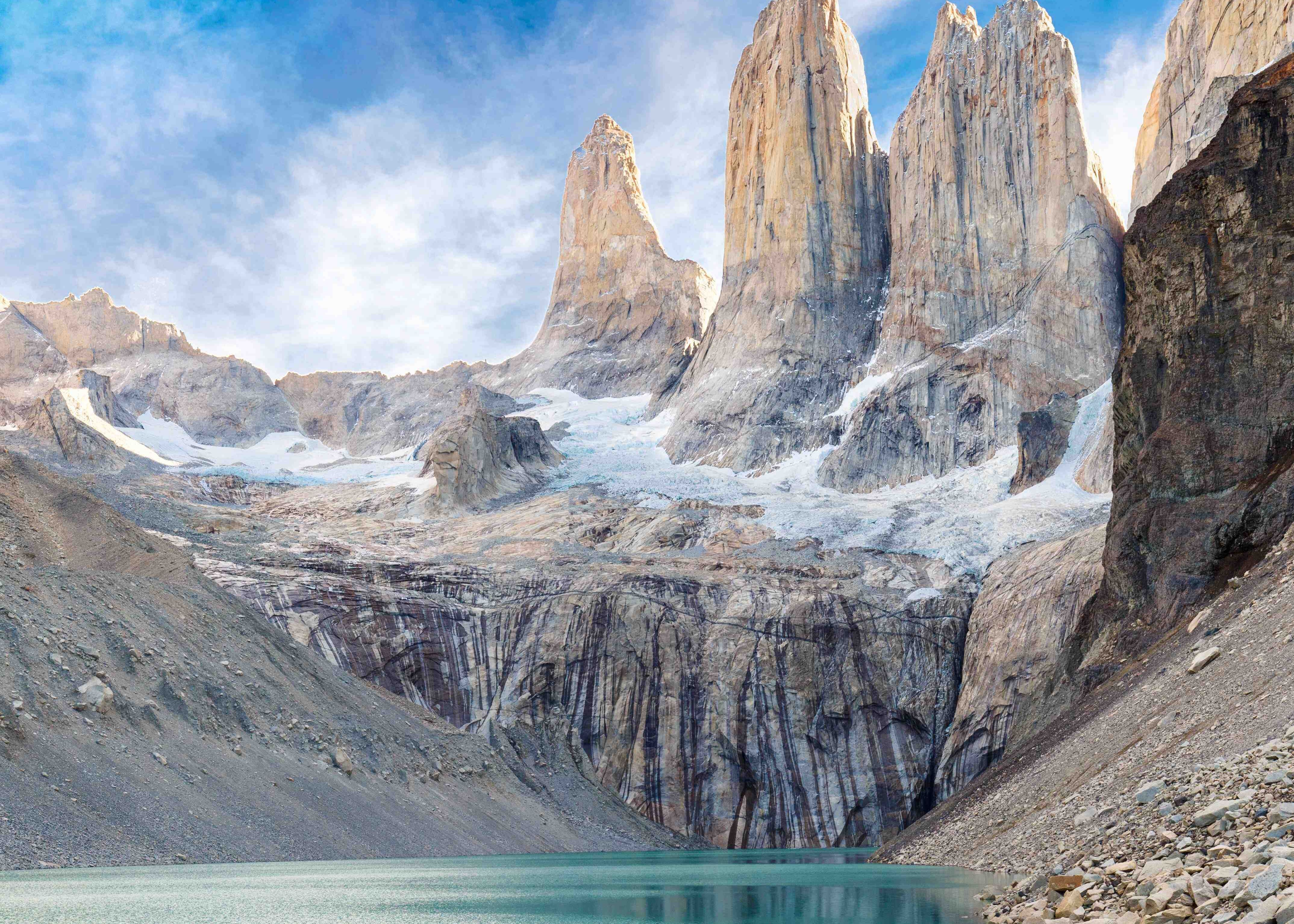 W Trek, Towers Base in Torres del Paine National Park, Patagonia