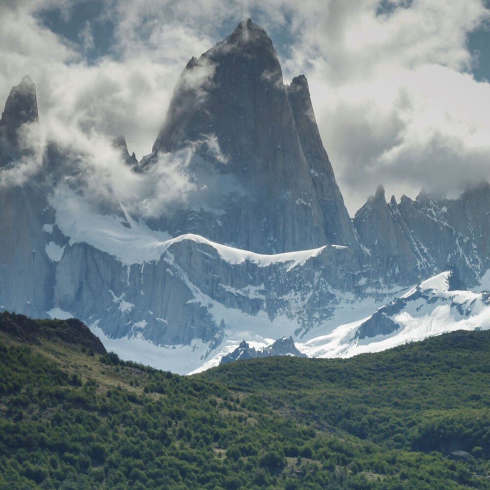 Fitz Roy View from Chalten Camp Luciano Bacchi