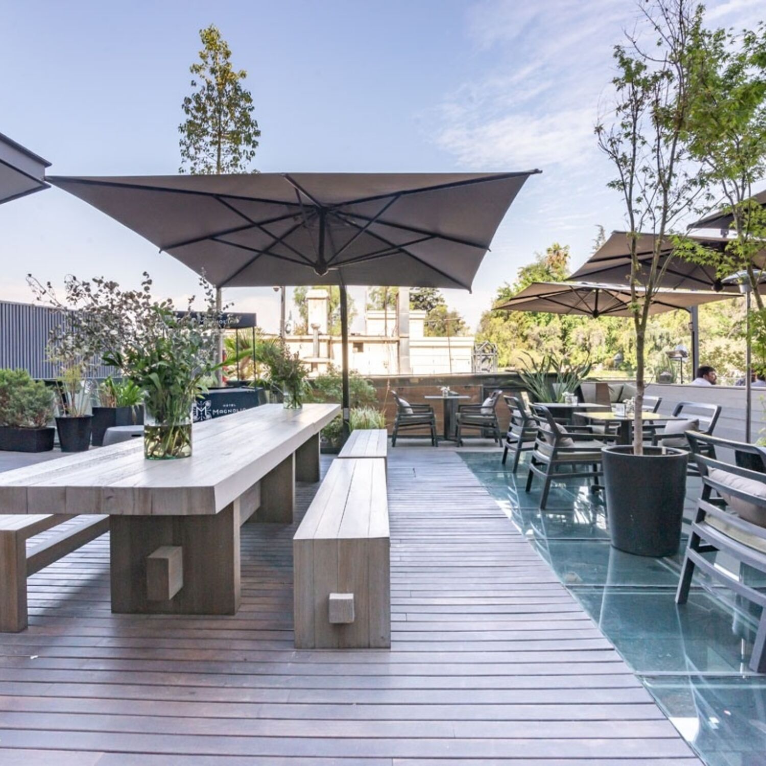 Hotel Magnolia The Hotel Rooftop Terrace
