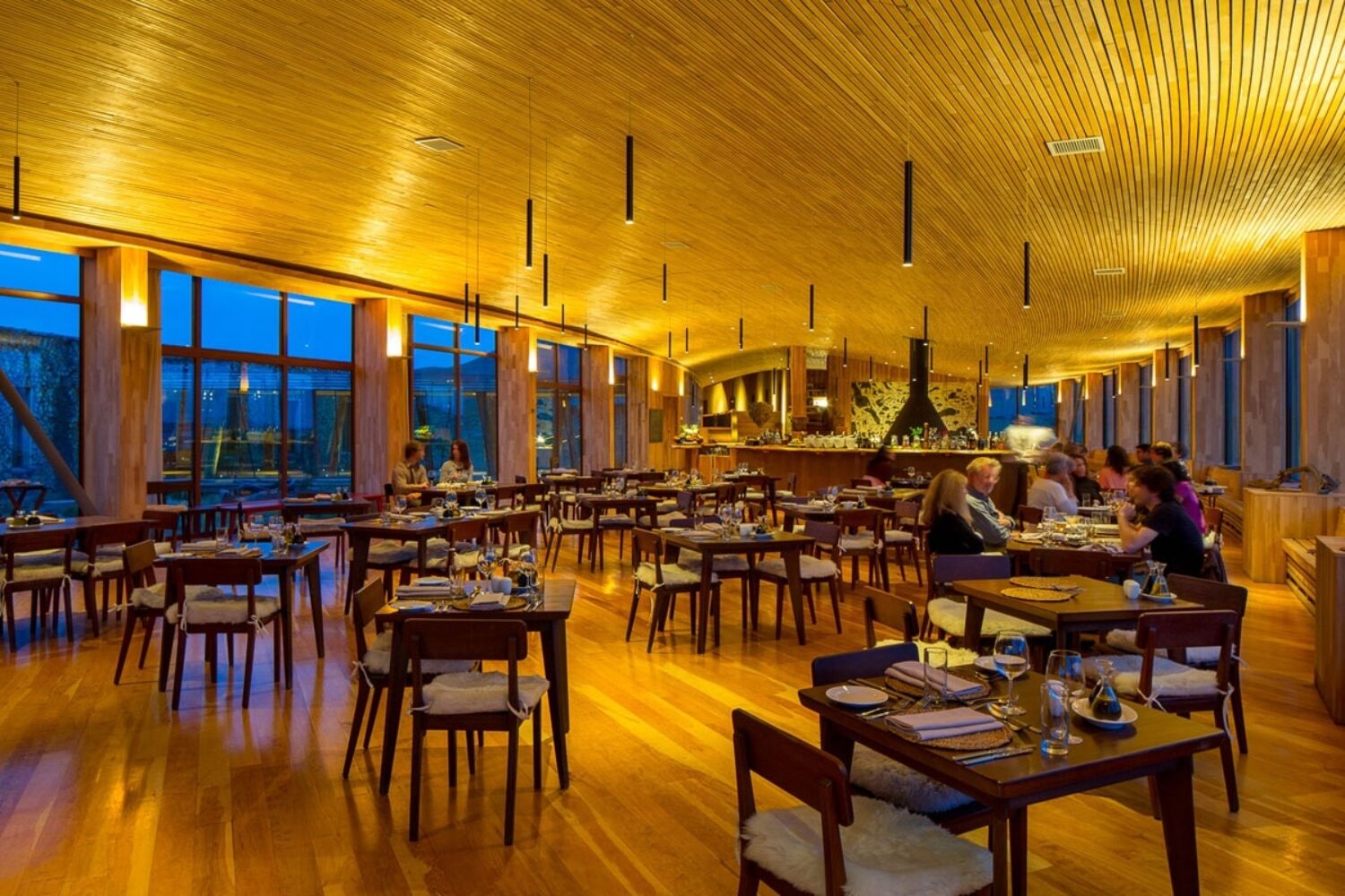 Tierra Patagonia dining room