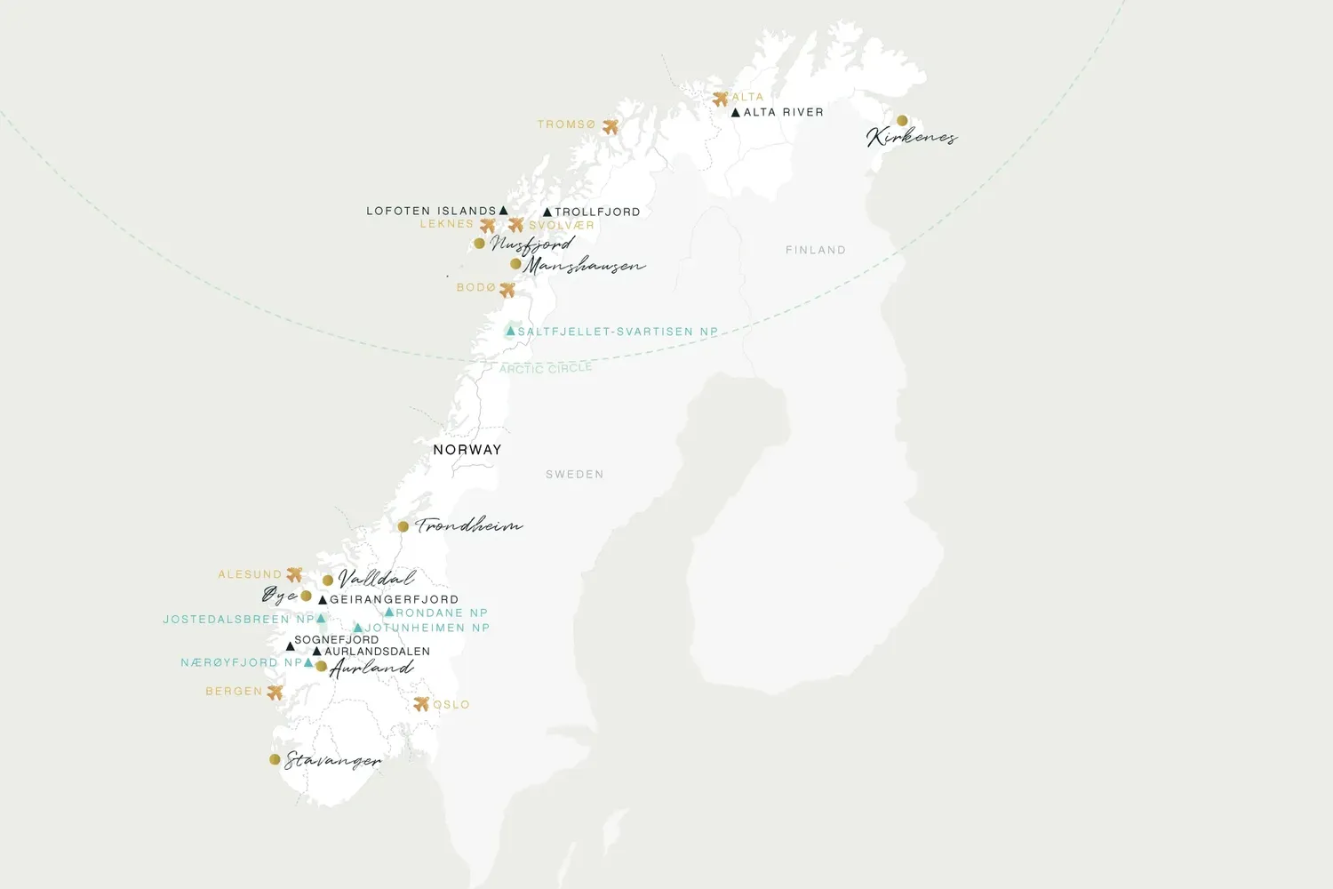 Norway base map