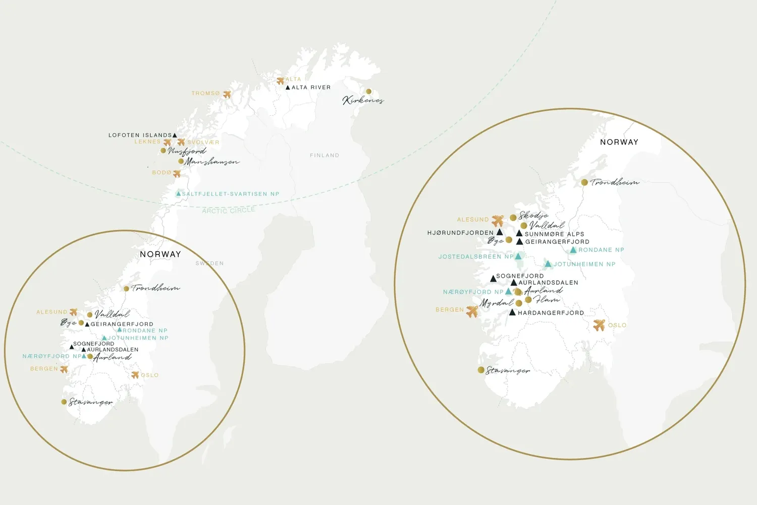 Norway southern focus