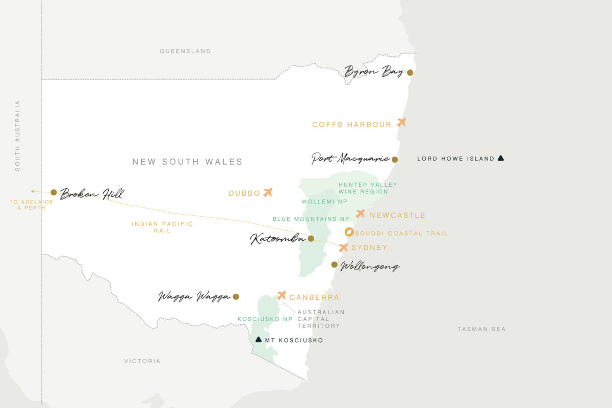 WIL MAP AUS STATES NSW