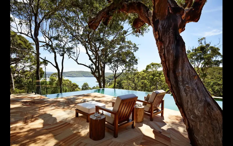 Pretty Beach pool view