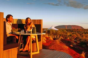 NT Journey, Longitude 131 Uluru Dune Top Dining, cr Baillie Lodges
