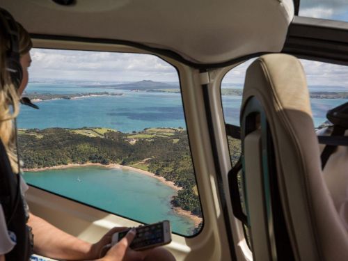 Scenic Heli Experience from Auckland to Waiheke Island