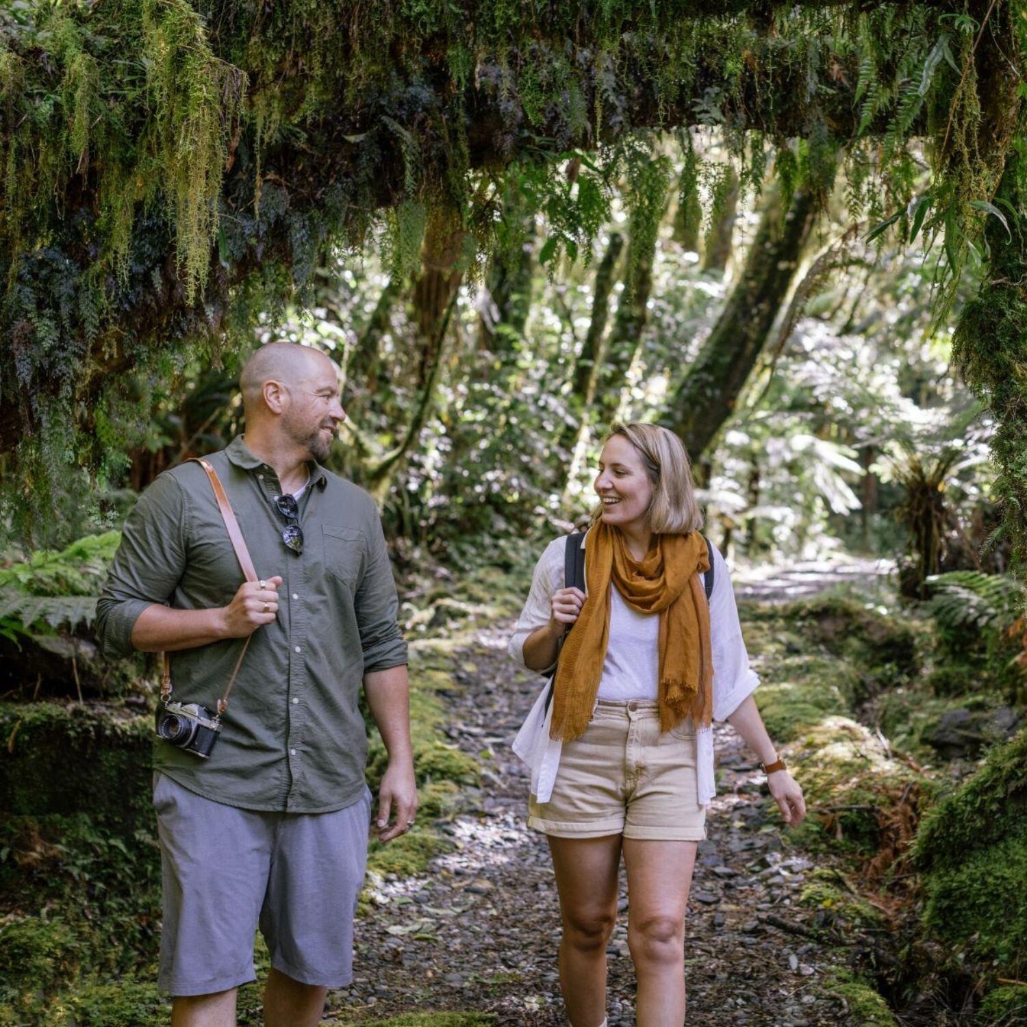 Walk into Luxury Milford Track walkers