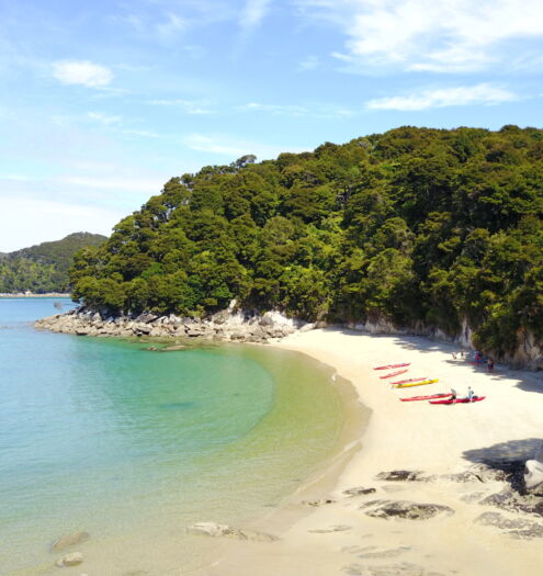 Kayaking Abel Tasman Mosquito Bay credit Marahau Sea Kayaks