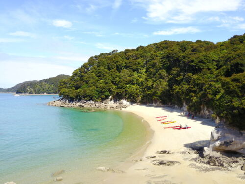 Kayaking Abel Tasman Mosquito Bay credit Marahau Sea Kayaks