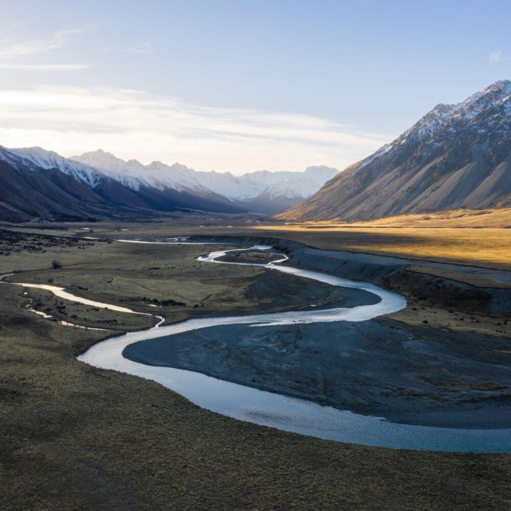 Ahuriri Valley, South Island NZ, cr The Lindis Hotel