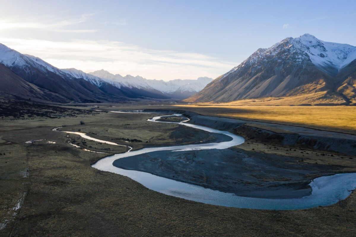 Ahuriri Valley, South Island NZ, cr The Lindis Hotel