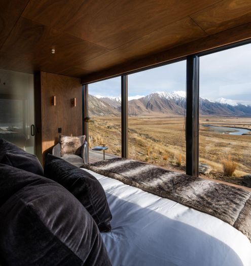 NZ journey eco accommodation, cr The Lindis