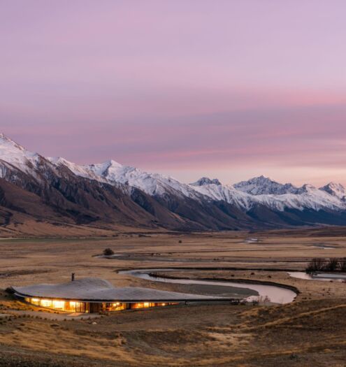 Luxury lodge accommodation on NZ journey, cr The Lindis Hotel Ahuriri Valley