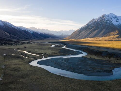 Ahuriri Valley, South Island NZ, cr The Lindis Hotel