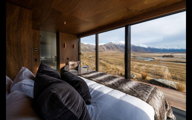 NZ journey eco accommodation, cr The Lindis