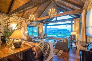 NZ journey luxury accommodation, Mahu Whenua Living Room, cr Mahu Whenua