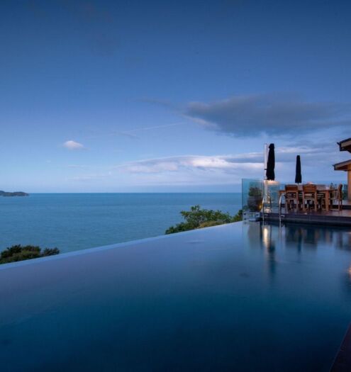 Pool at Split Apple Retreat, Abel Tasman National Park