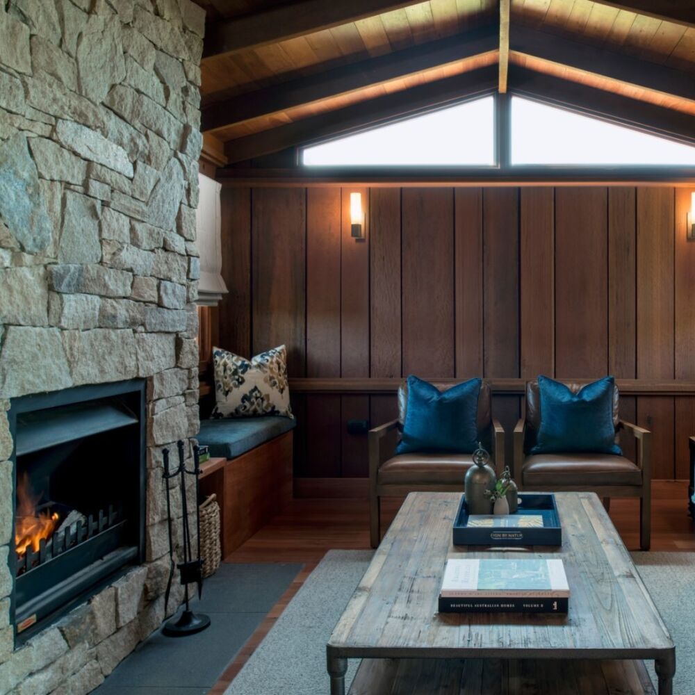 Spicers Hidden Vale Luxury Cabin lounge area