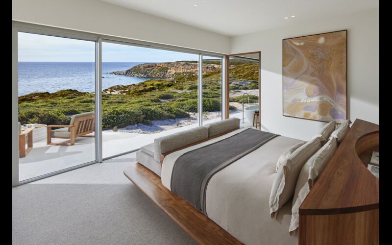 Southern Ocean Lodge Ocean Pavilion West Bedroom