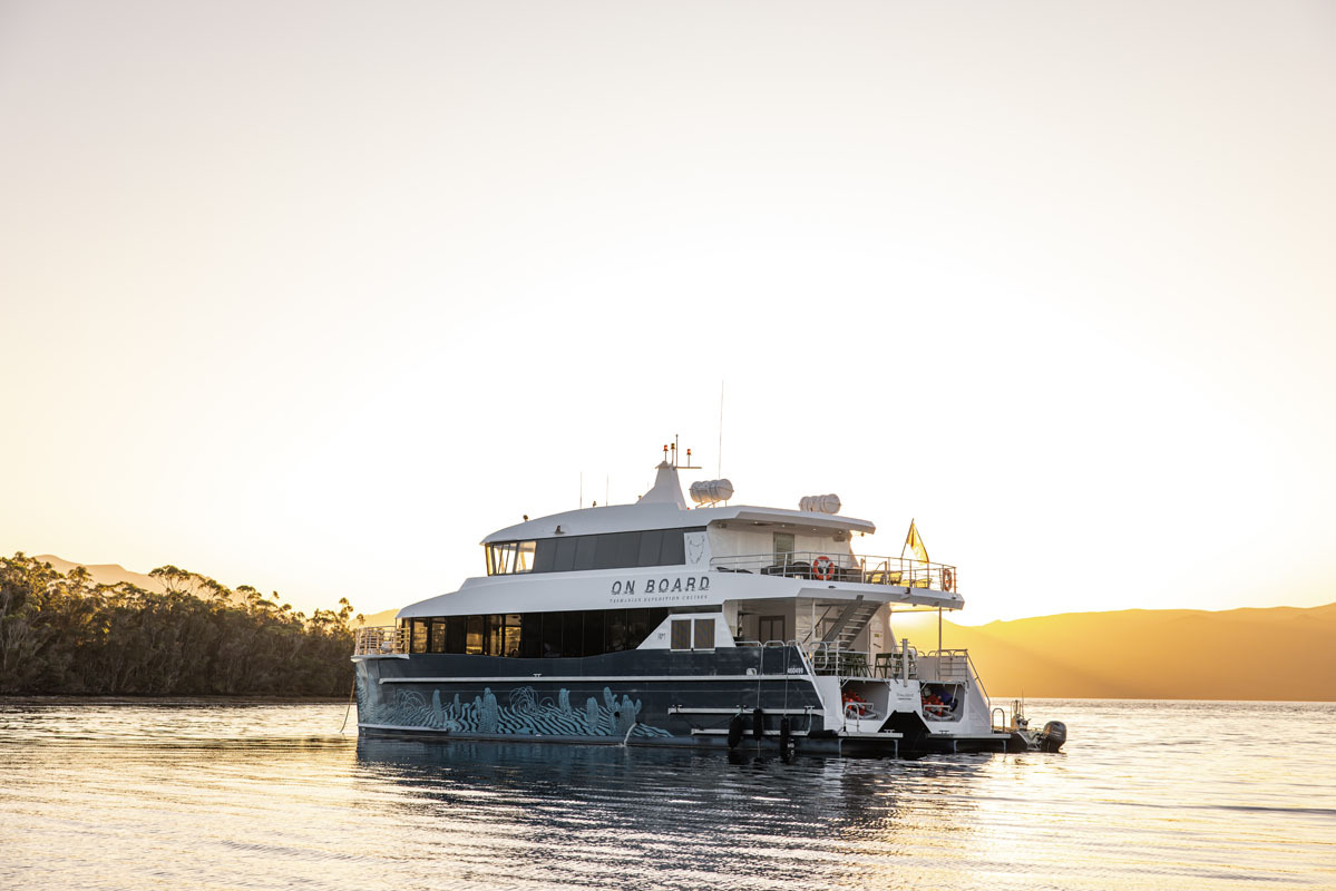 Odalisque III, On Board Expeditions, Tasmania