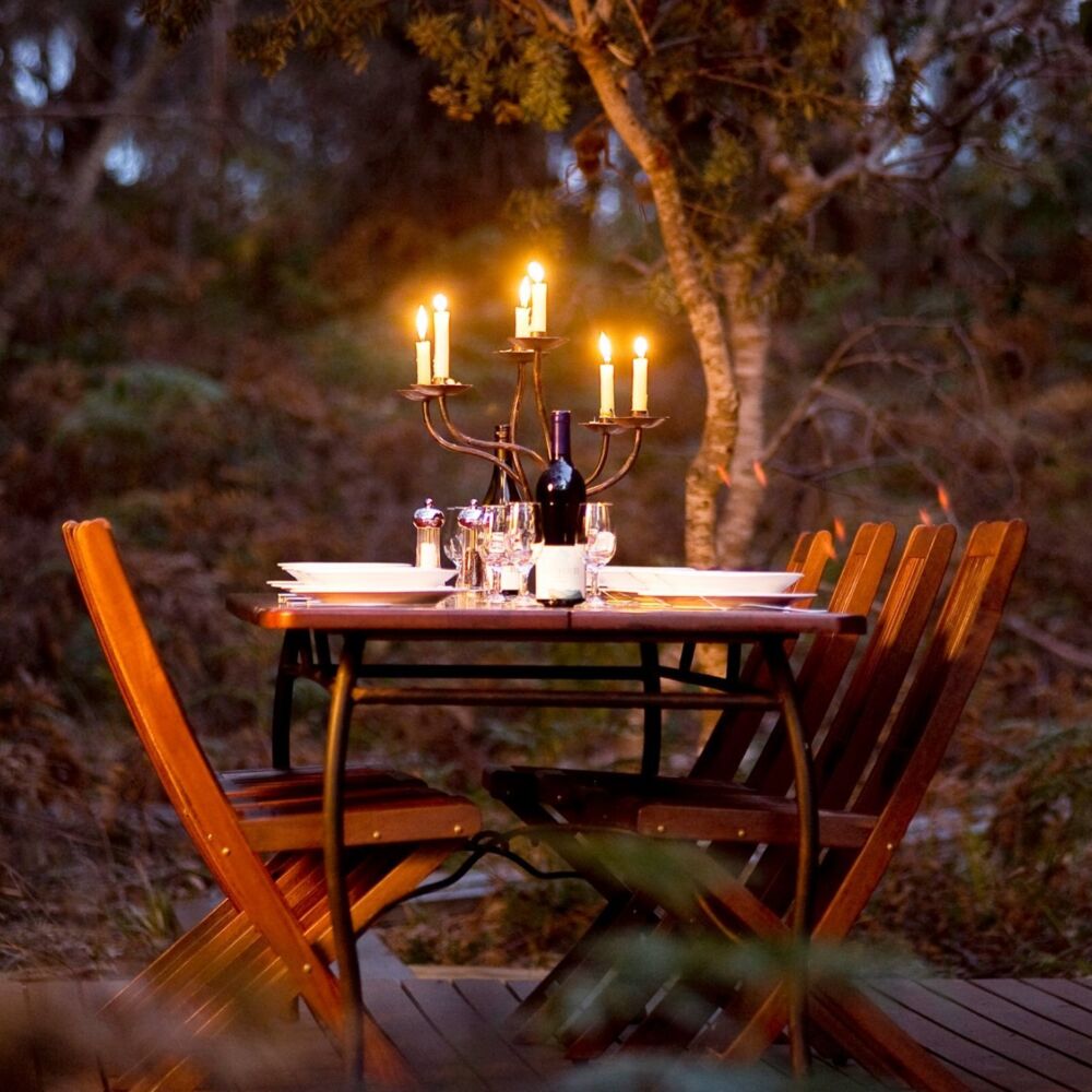 Day2 Candlelit dining Maria Island Walk